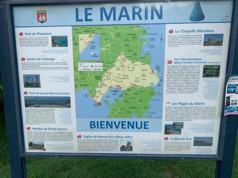 Studio Ti Plezi 26M A 2 Pas Marina Du Marin Climatise Parking Le Marin Buitenkant foto